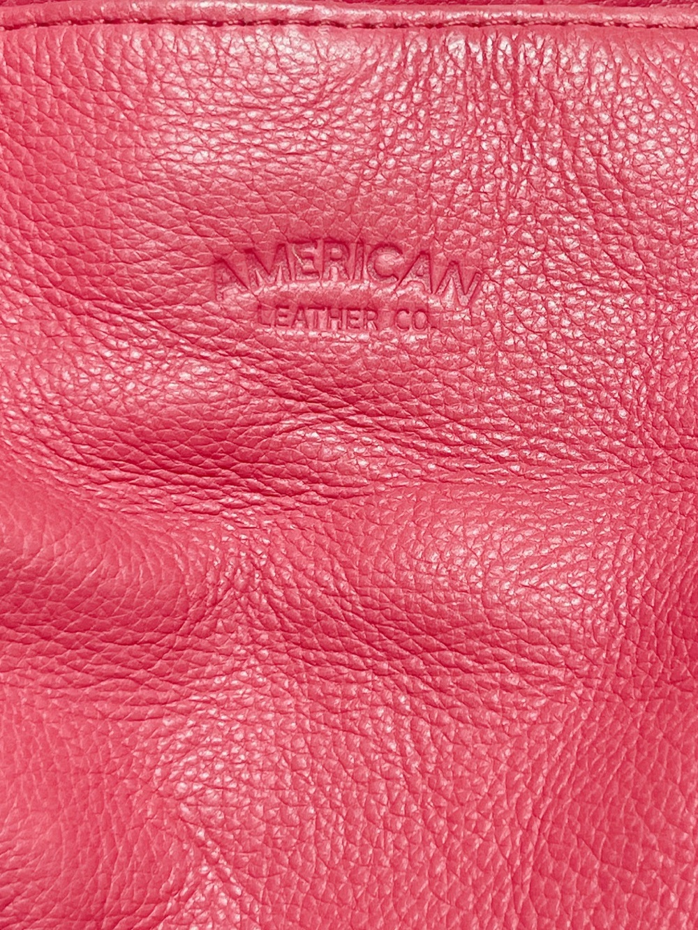 American Leather Go. Ada Triple Entry Leather Satchel In French Rose - Picture 14 of 16